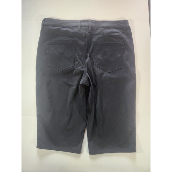 Tommy Bahama Shorts Womens Black High Rise‎ Boardwalk Boracay Clam Diggers W36 - Picture 2 of 7